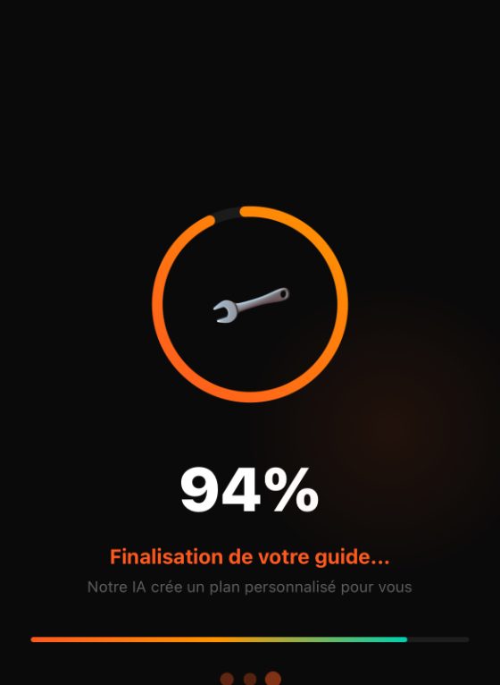 L'IA génère un plan de construction